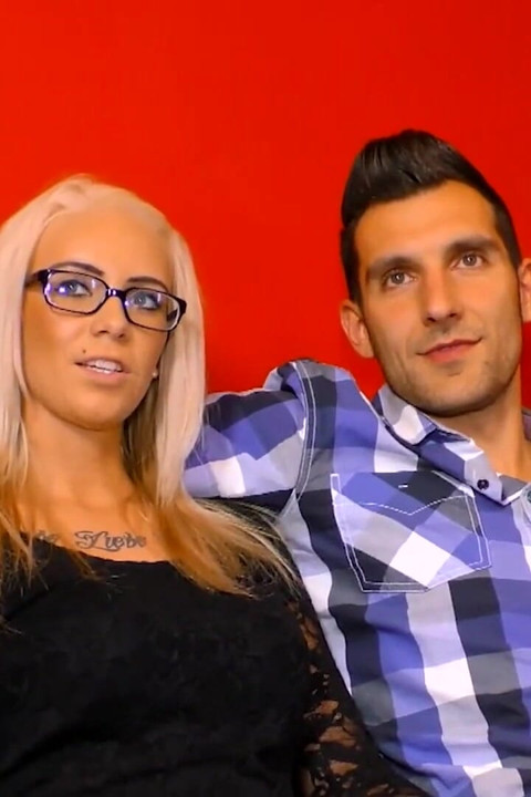 Very sexy tattooed couple pussy fucking...cum in mouth