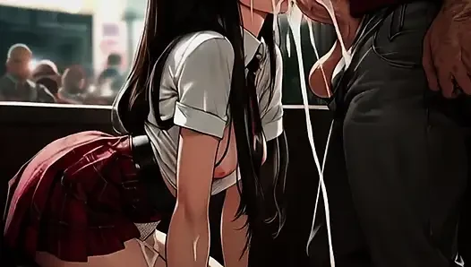 Seksi üniversiteli kızın ilk konseri hiç bitmeyecek gibi görünüyor