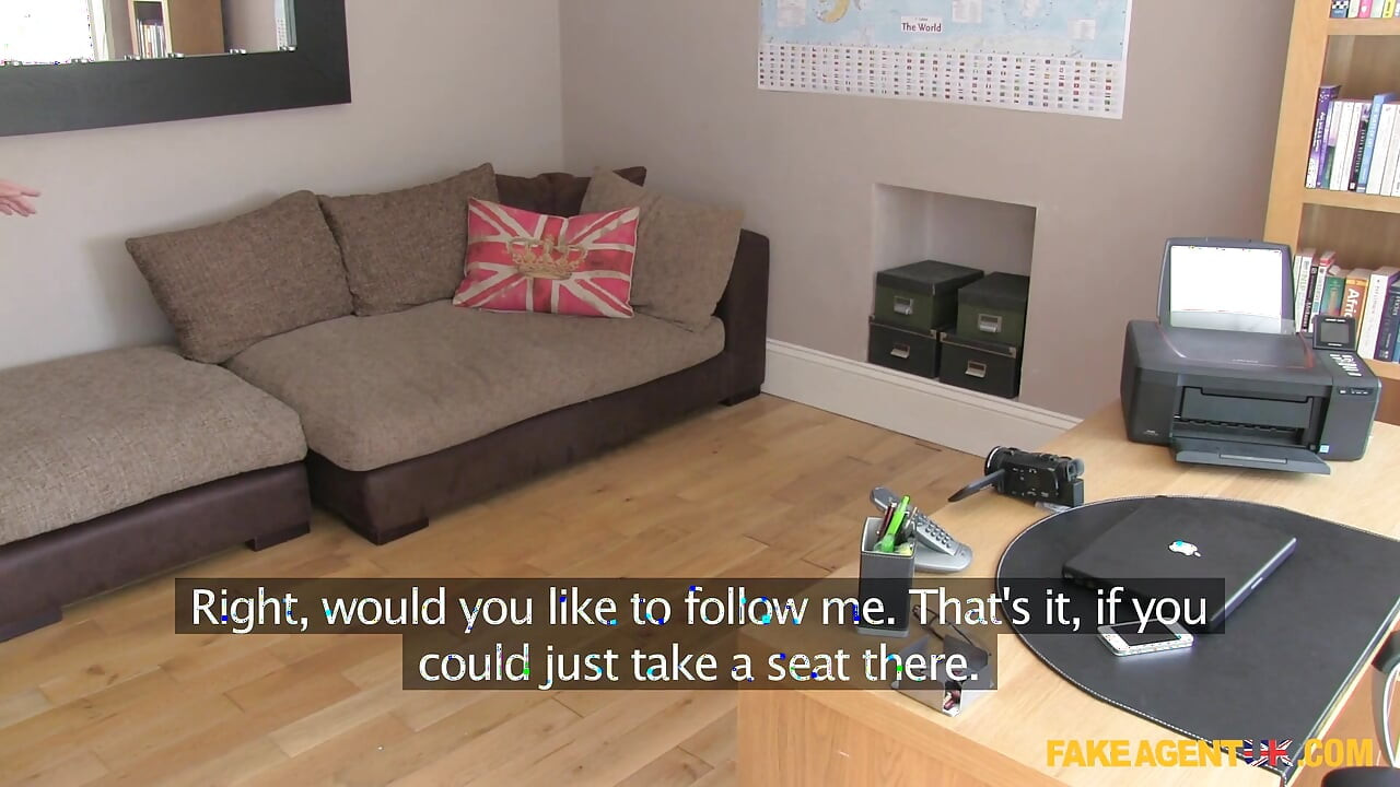 Fake Agent UK - Cock Hungry Blonde Gets Her Holes Filled with Two Dicks