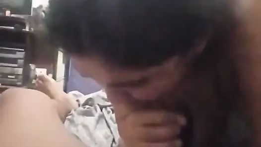 Blowjob From the Neighbor
