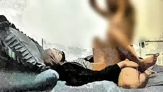 Malay Hijab Stepsister VS Big Cock Desi Stepbrother