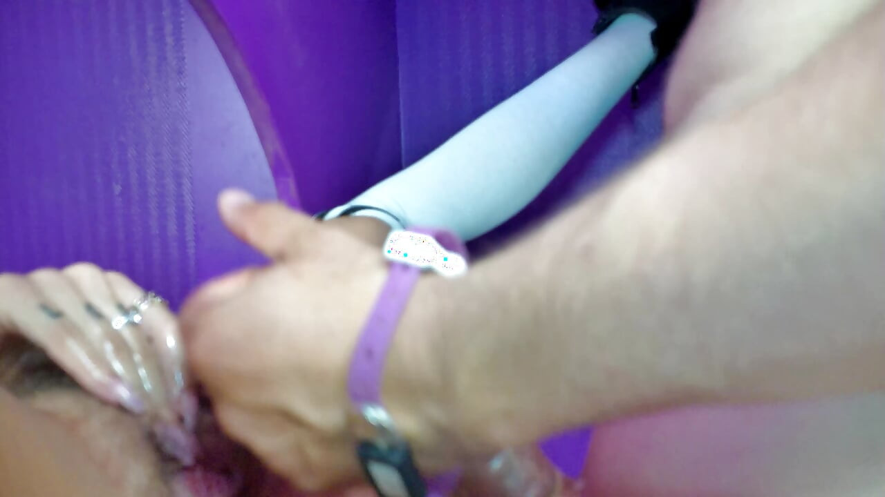 Gangbang and Chain Fucking for This Hairy-pussy Slut