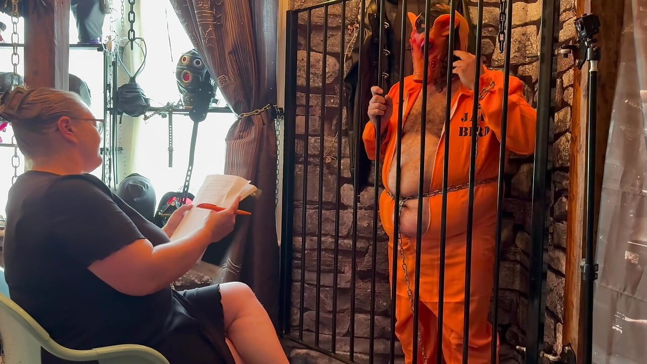 Mr Swine Cock interview with Domina Satana