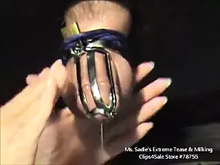 Tease &; denied in chastity in gloryhole από την κα Sadie