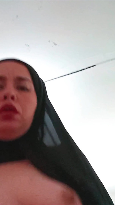 Stunning moment from "Indian Muslim stepmother gets fucked by her horny stepson"
