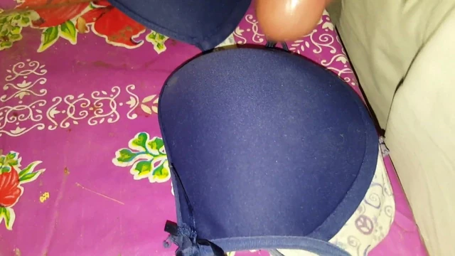Cynthia's blue bra