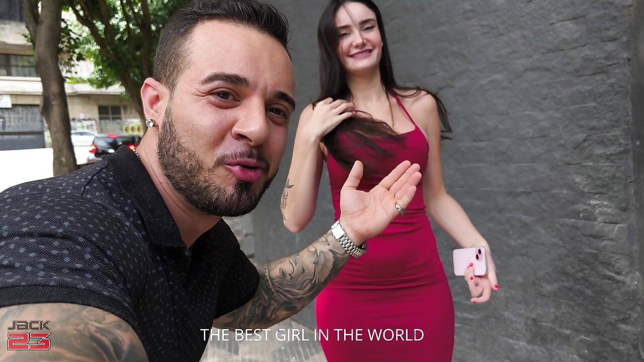 Ulično pokupivanje brazilske djevojke s dlakavom pičkom, prava seksualna avantura