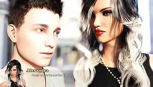 Amnesia: guy and his stepsister on their way to the hospital ep.17