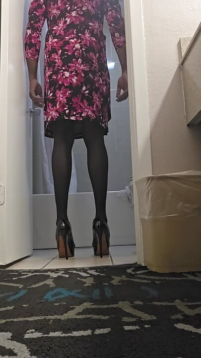 Dress and heels