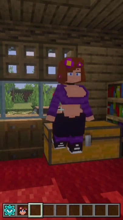 FapRock Minecraft Bedrock Jenny Mod - Jenny is here! In Bedrock and has a pretty interesting model and some nice tits and hips | Clip 1