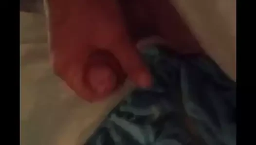 mastürbasyon kapalı üzerinde külot