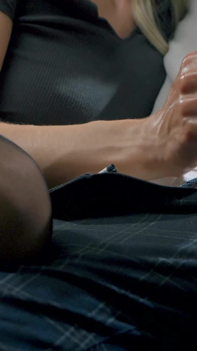 Unforgettable moment from "Romantic Handjob for my husband"