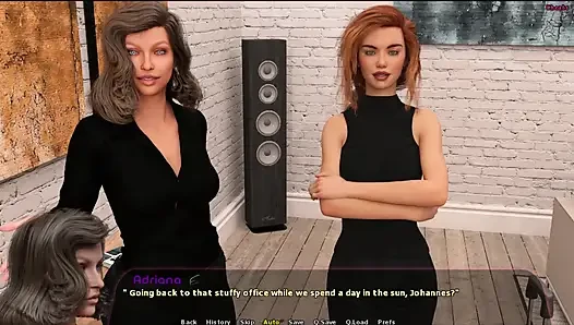 Haley Story #5 - Johannes tried to play with Haley's pussy