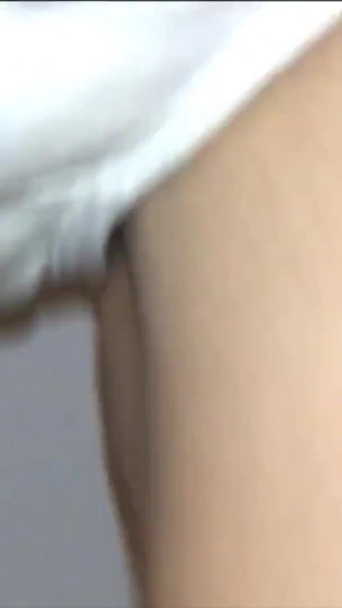 Morning Pee Soaked White Cotton Panty | Clip 1