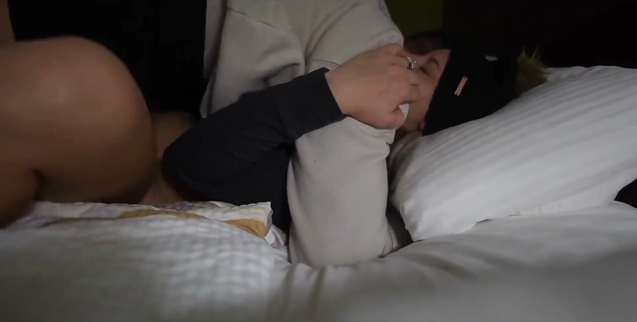 Sexy paar heißer harter sex nach dem skiausflug