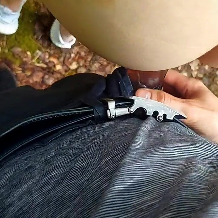 Hard Sex in the Forest! Fucked a Stranger!