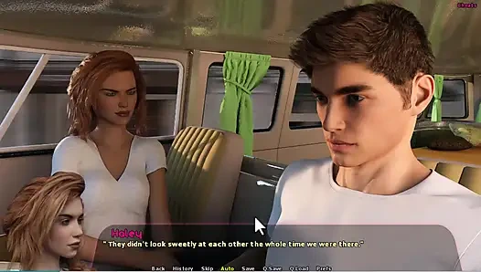 Haley Story No10 - Хейли пошла худенькая погружалась. Asriane Gabe Johannes делает минет.