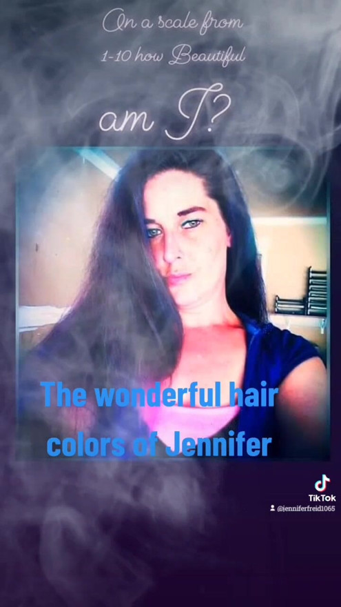 The many colorful hair styles of Jennifer
