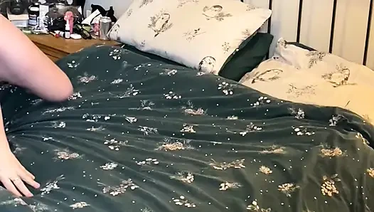 peeping scaffolders looking in the window