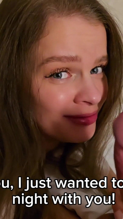 Caught my stepsister sucking my dick in the dark | Clip 1