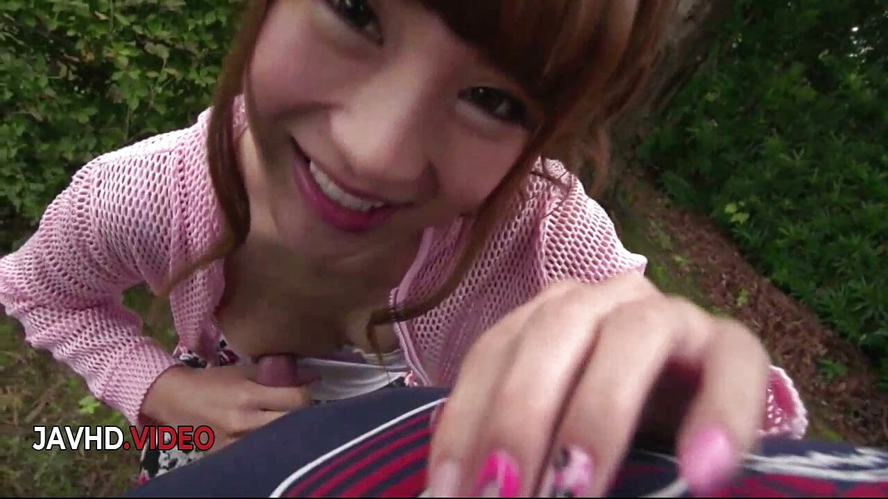 Anna Anjo's Outdoor Japanese Blowjob Adventure