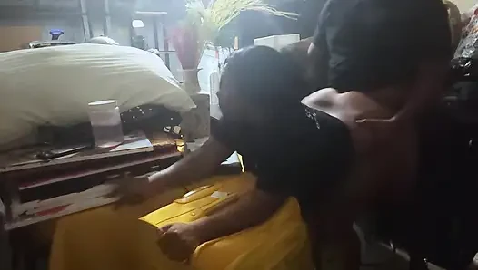 Buss her down in the Garage