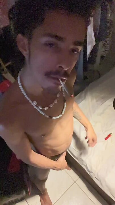 Little Bitch Jerking off Talking Bitching and Showing His Feet