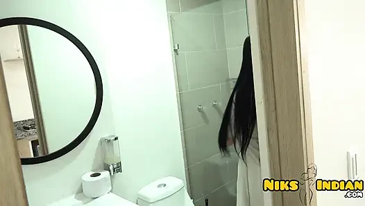Big Tits Mallu Bhabhi loves Rough Sex and Swallows Cum