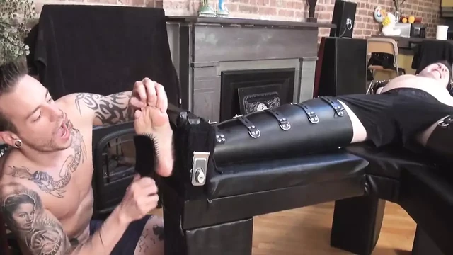 Two Gay Guys Have an Intense Tickle and Foot Fetish Session. - Dd_6375