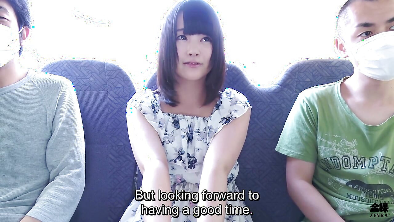Tsuna Kimura goes on a bus ride with fans leading to outdoor riverside sex