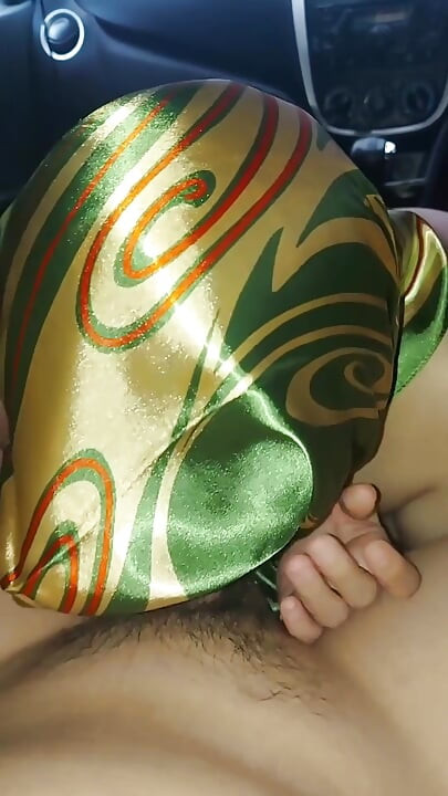 Aunt Anne's Wedding Dress with a Shaved Face