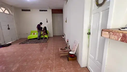 Threesome terbaik yang pernah saya miliki dengan dua putri tiriku yang cantik, semok, semok - ffm