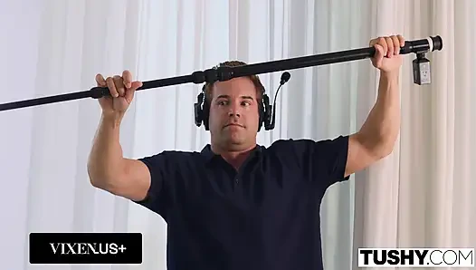 TUSHY Anal-Crazy Hottie Amirah Adara Gets DPed By Two Massive Cocks