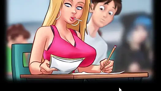 Summertime Saga - Jenny попросила меня помочь ей принять обнаженных