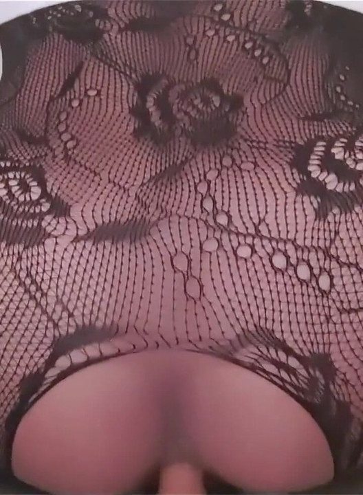 Anal Masturbation in Bodysuit