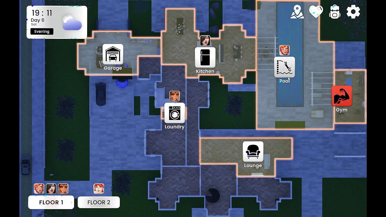 Mansion Days TABOO Hentai Game Ep.11 GAMER GIRL sutte min GIANT COCK mens du træner til STREAMING !