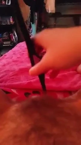 toying my pussy