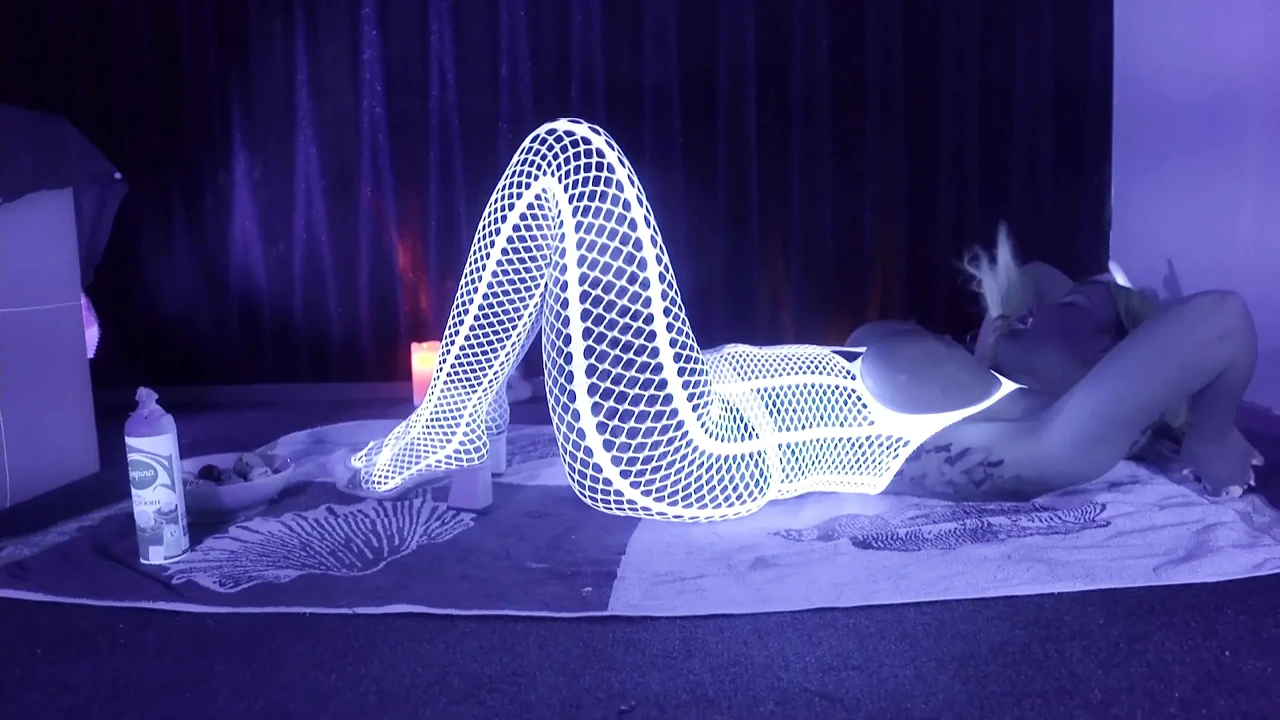 Twilight Zone Blacklight Cosplay