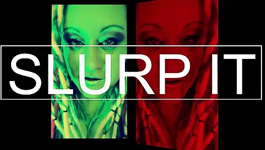 Wank and slurp with goddess lana cei looper for dumb dumb heads