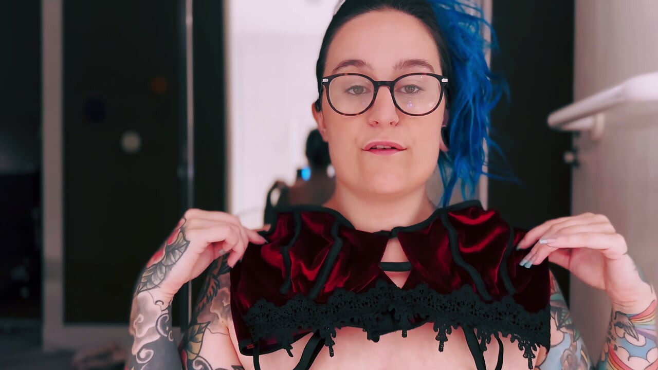 Curvy British MILF Tries On Sexy SHEIN Lingerie Tattooed & Busty PART TWO