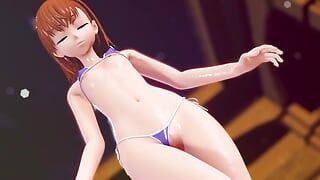 Mmd R-18 动漫女孩性感跳舞（剪辑103）