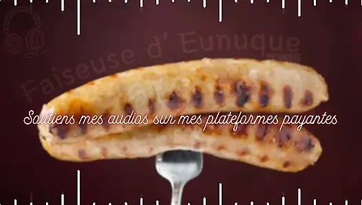 (teaser) Je te coupe la bite - French audio femdom castration