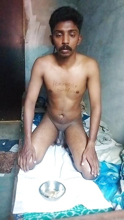 HeadmasterDumbFag Shithu Eating Food with Pee and cCum