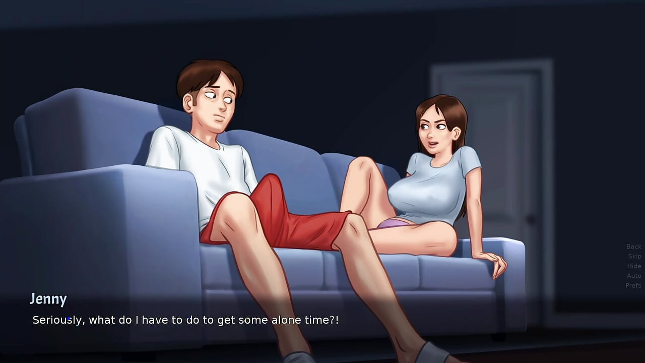 義理の妹が義理の兄に足でセックスする