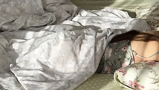 Stepbrother Tricks Stepsister With Massage and Fucks Her – Free Use Creampie