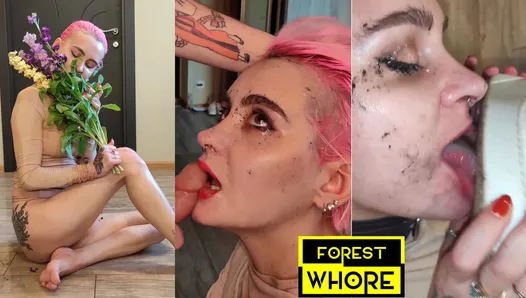 Human Ashtray, Spitting on Face and Mouth and Anal as a Vase