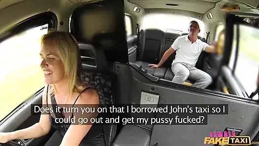 Female Fake Taxi - Hot Cab Creampie for Married Couple
