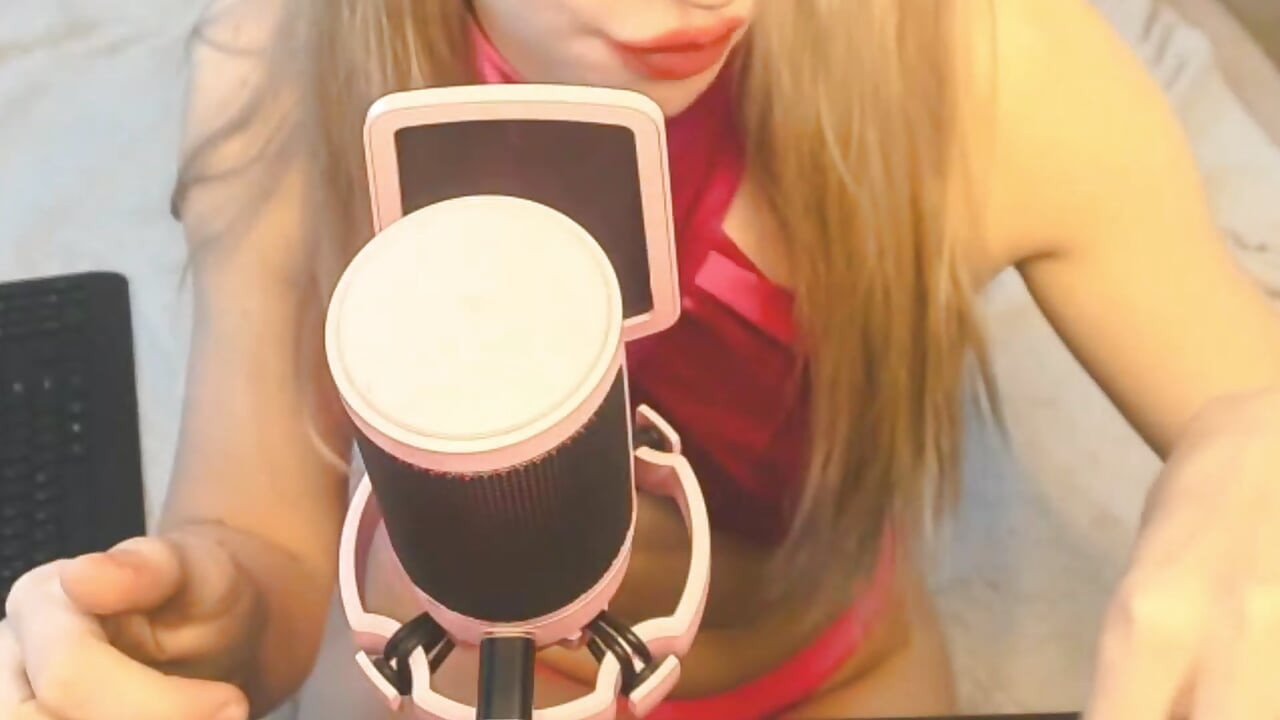 ASMR ruž za usne roba hrane