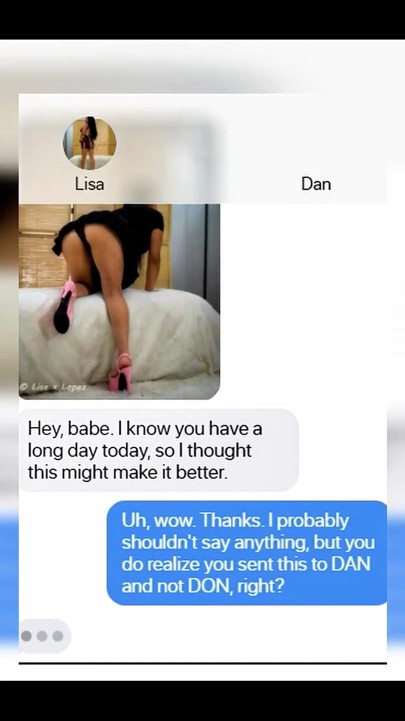 An Accidental Text Message