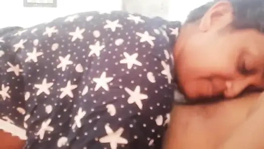 Aunty Shows Her Pussy While Watching TV